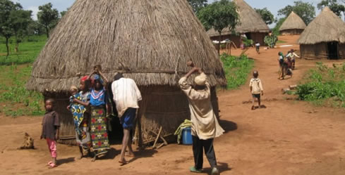 le village de Ngazi dans l'Adamaoua au Cameroun CNE